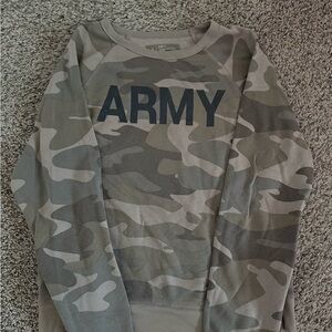 Camouflage Army Sweatshirt